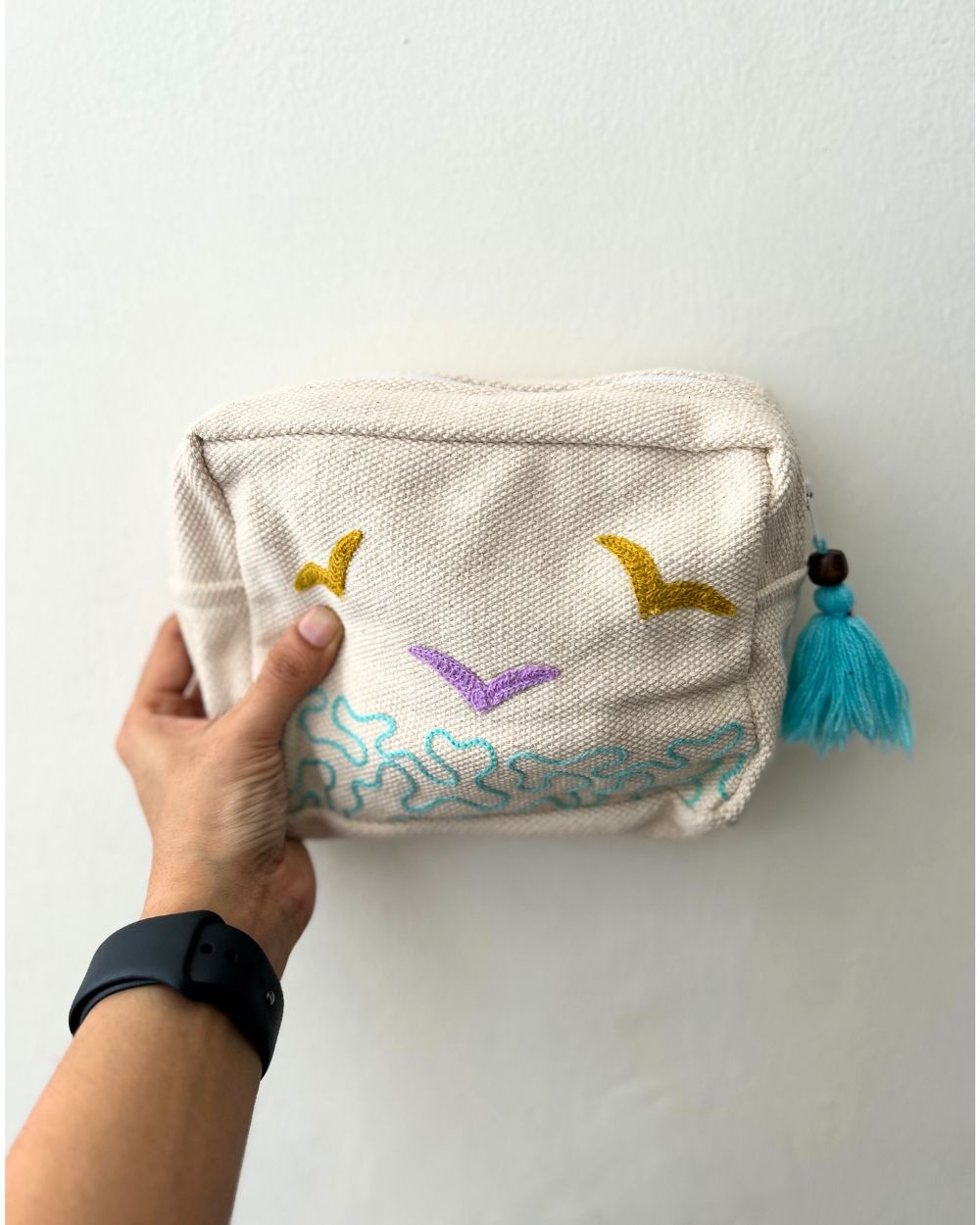 Hand Pouch- Bird Beach - jasmeyhomes