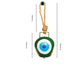 Green Evil Eye Cow Bell for Wall Decor