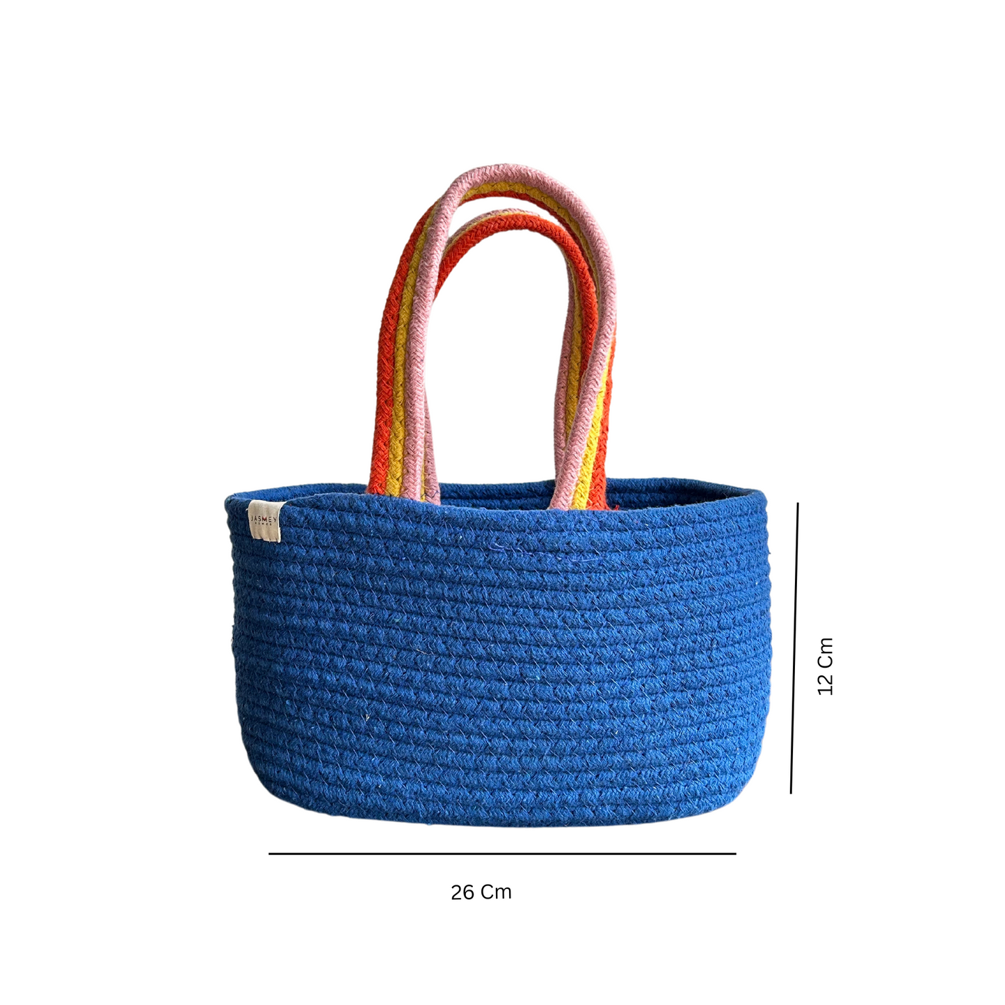 Hamper Basket - Blue - jasmeyhomes