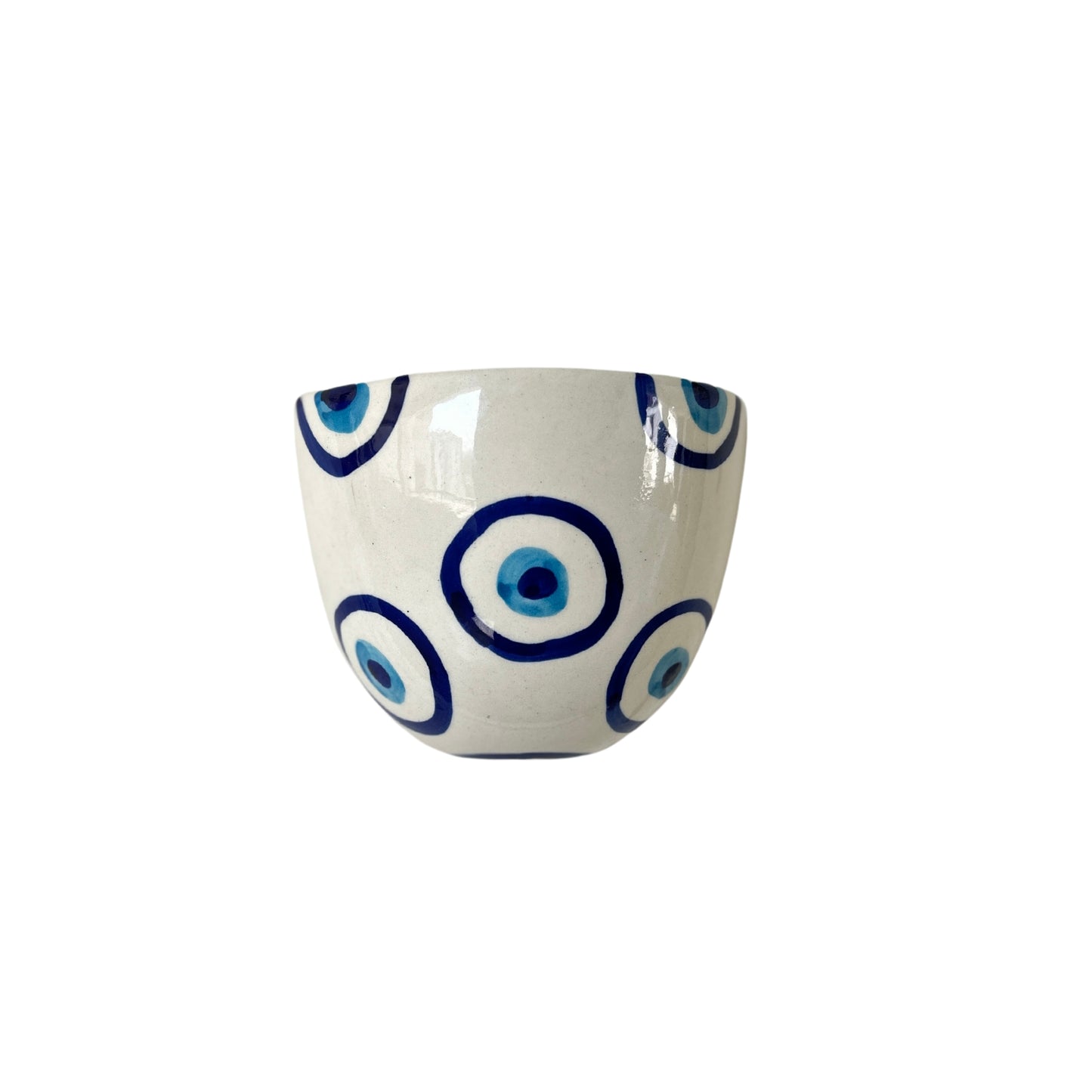 Evil Eye Ceramic Wall Hanging Planter