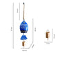 Fish Wind Chimes for Home Balcony with Sound - Blue