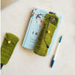 Bookmark & Pouch for Storing Stationery | Green - jasmeyhomes