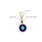 Minimalist Glass Blue Evil Eye Wall Hanging Ornament- For Car | Home | Garden