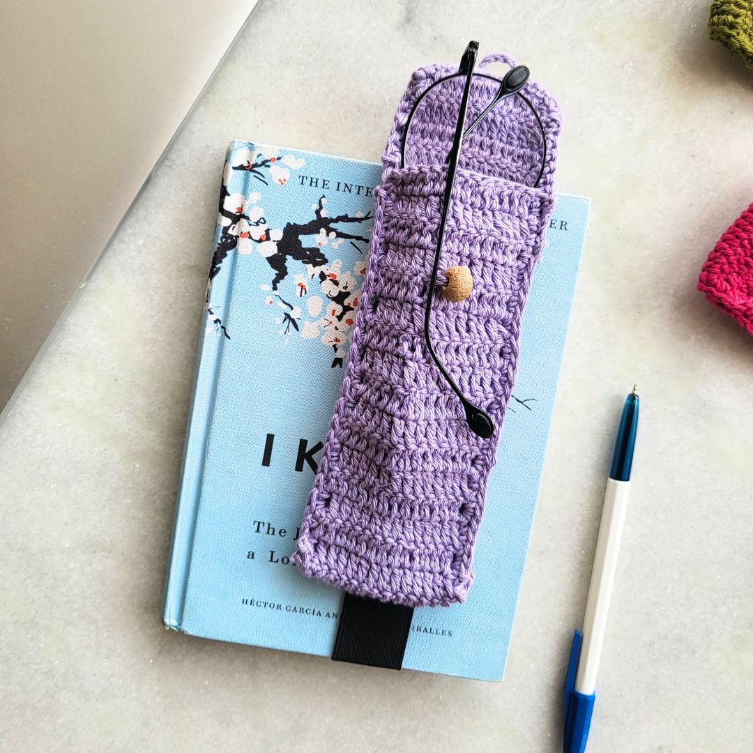 Bookmark & Pouch for Storing Stationery | Lavender - jasmeyhomes