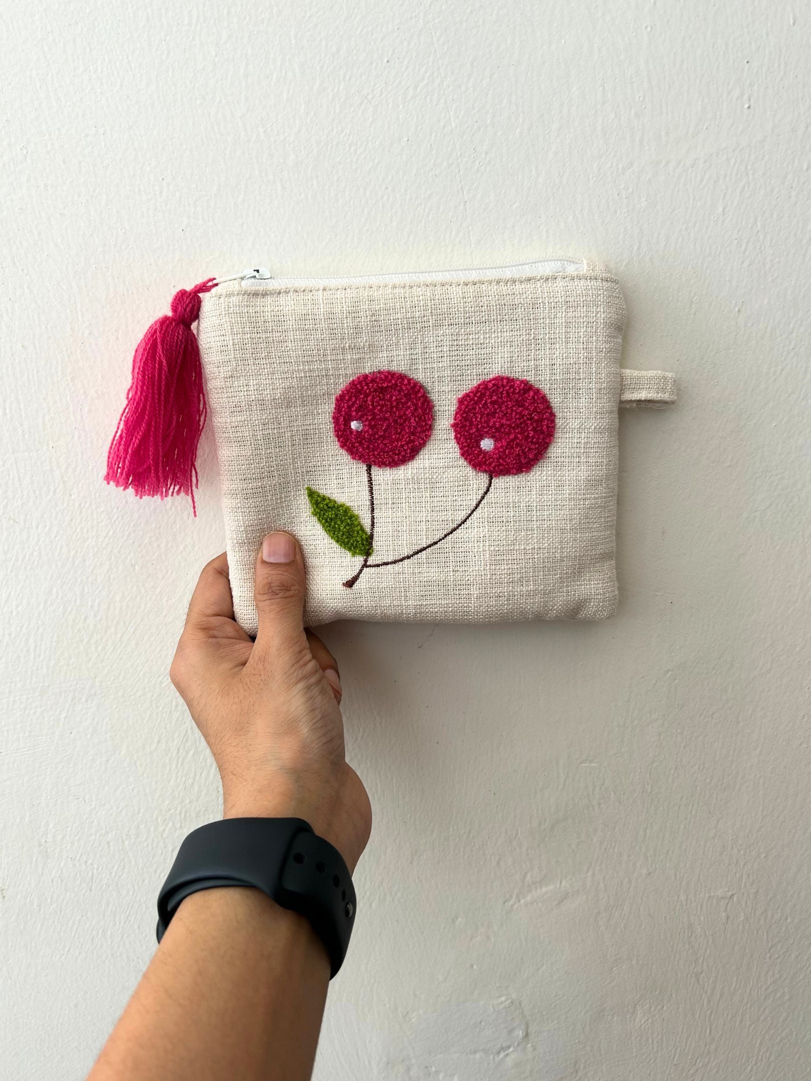 Hand Pouch - Oh Cherry! - jasmeyhomes
