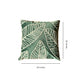 1 Velvet Leaf Cushion Cover  - Green