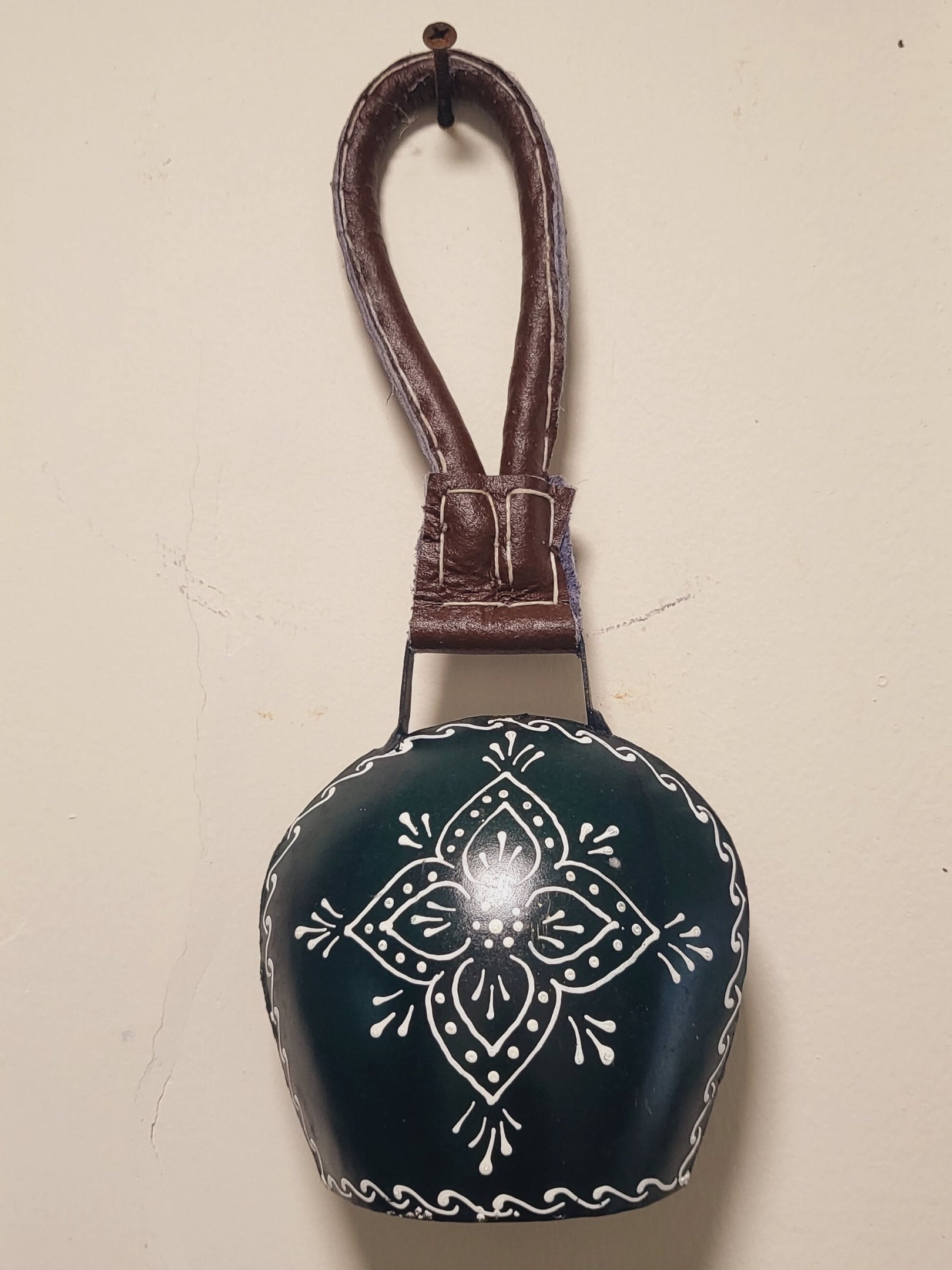 Cow Bell for Wall Decor - Turtle Green - jasmeyhomes