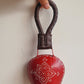 Cow Bell for Wall Decor - Red - jasmeyhomes