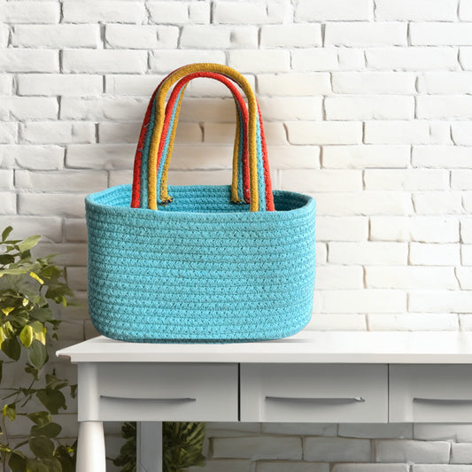 Hamper Basket - Aqua