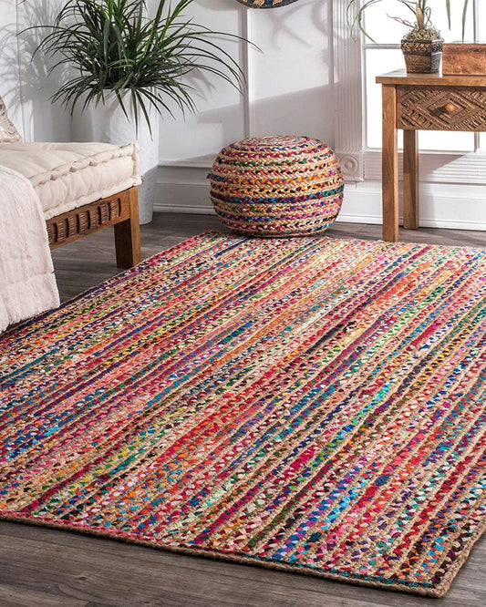 Jute Chindi Floor Rug