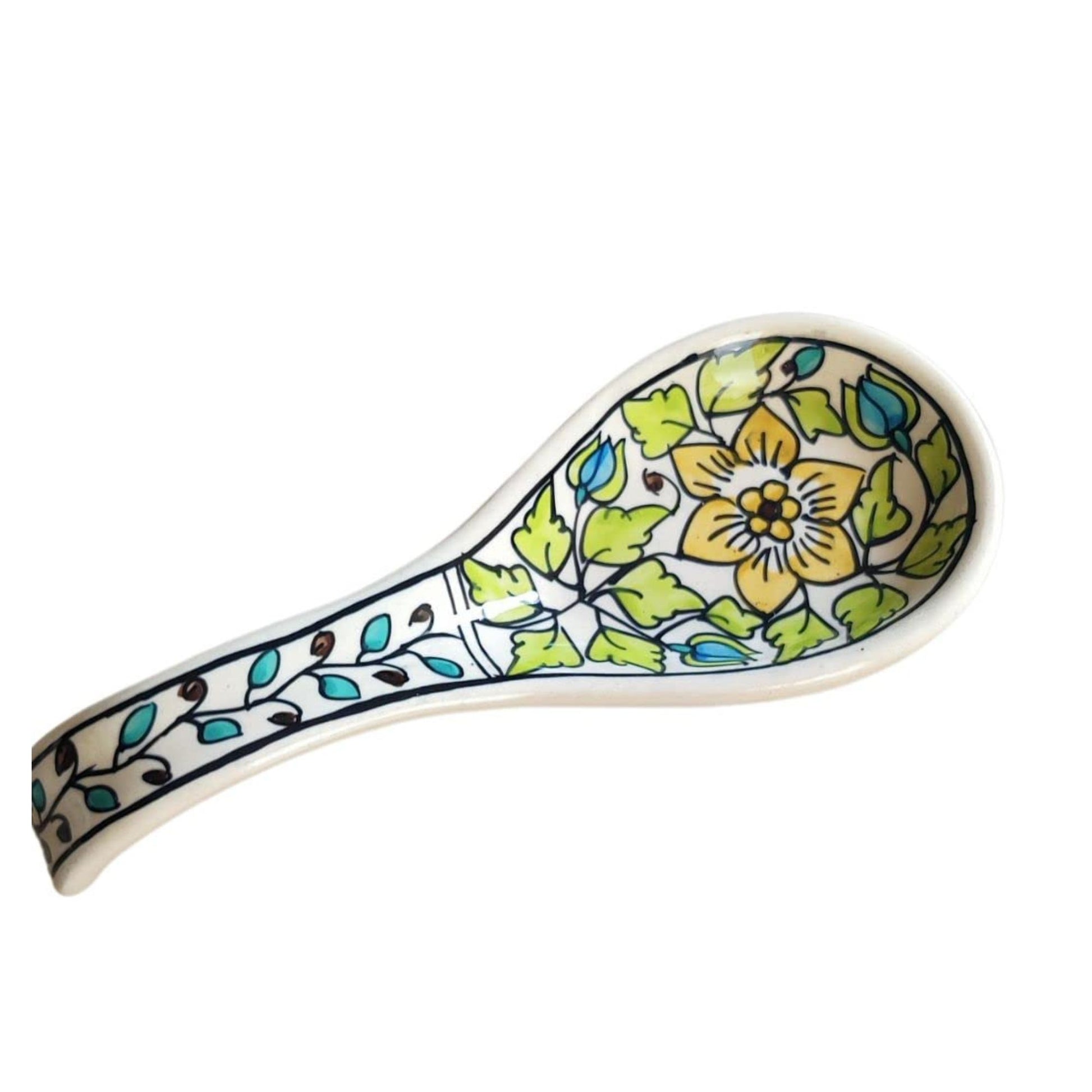 Pers Floral Spoon Rest