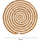 Spiral Jute Placemats - White - jasmeyhomes