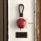 Wall Hanging Bell - Red with leather handle - jasmeyhomes