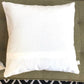 Embroidered Cushion Cover - Daisy White - jasmeyhomes