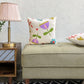 Embroidered Cushion Cover - Floral - jasmeyhomes