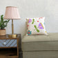 Embroidered Cushion Cover - Floral - jasmeyhomes