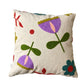 Embroidered Cushion Cover - Floral - jasmeyhomes