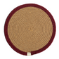 Set of 2 Reversible Placemats- Outer Ring | Maroon - jasmeyhomes