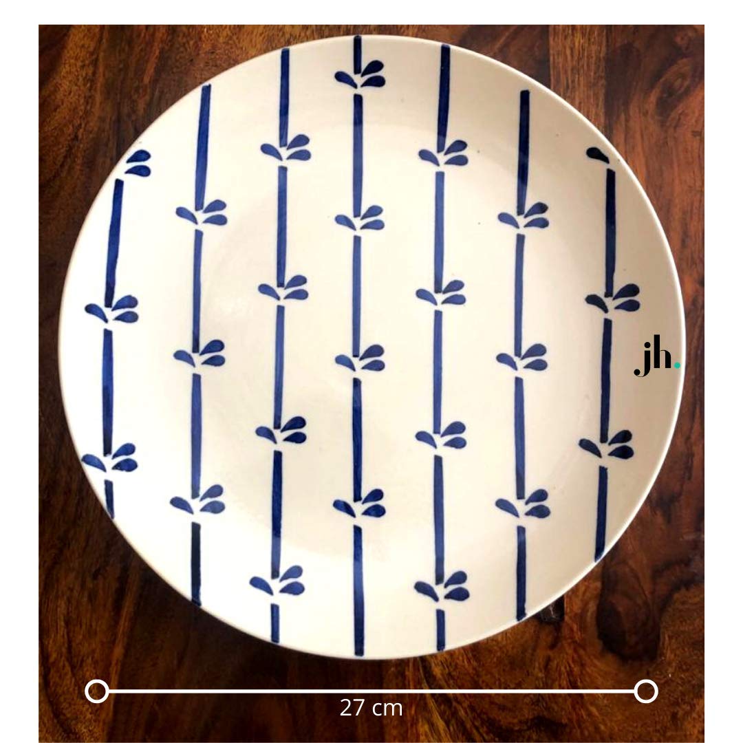 Jodhpuri Dinner plates - 10 inches Diameter - jasmeyhomes